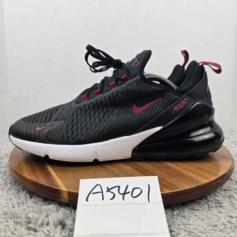 Nike Mens 10.5 Air Max 270 Anthracite Team Red Casual Daily Sneaker DZ4402-001